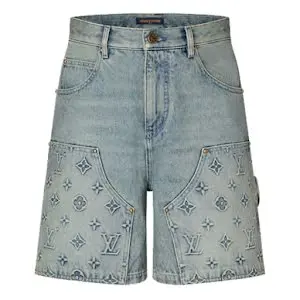 LV Denim Carpenter Shorts