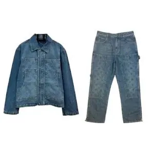 LV Louis Vuitton Denim Jackets & Jeans Pants Suit