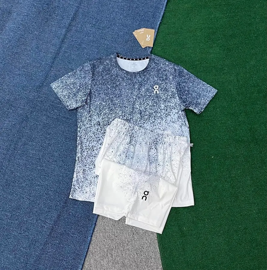 On Running Sports T-shirt & Shorts Set
