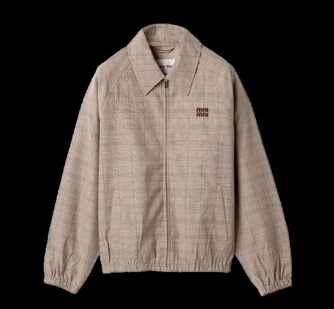 Blouson in Principe di Galles