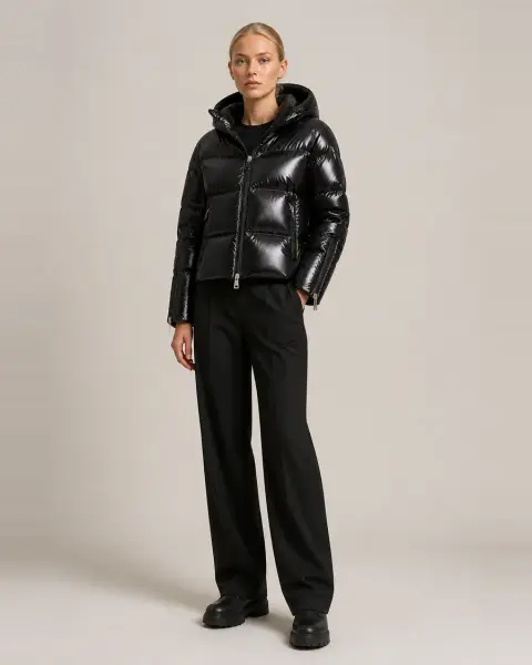 MONCLER Huppe hooded down jacket