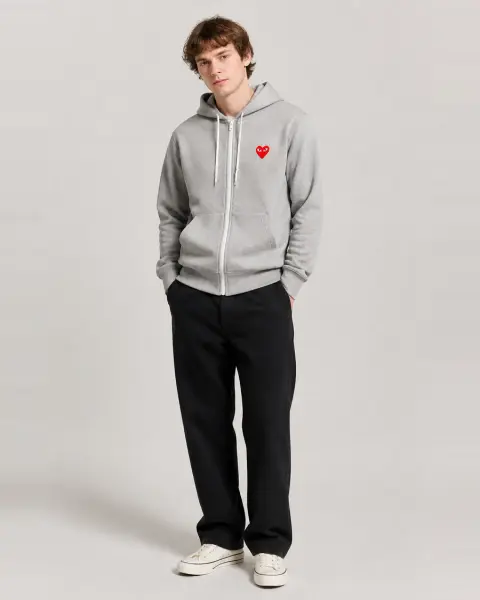 CDG Comme Des Garcons Play Zip Hoodie
