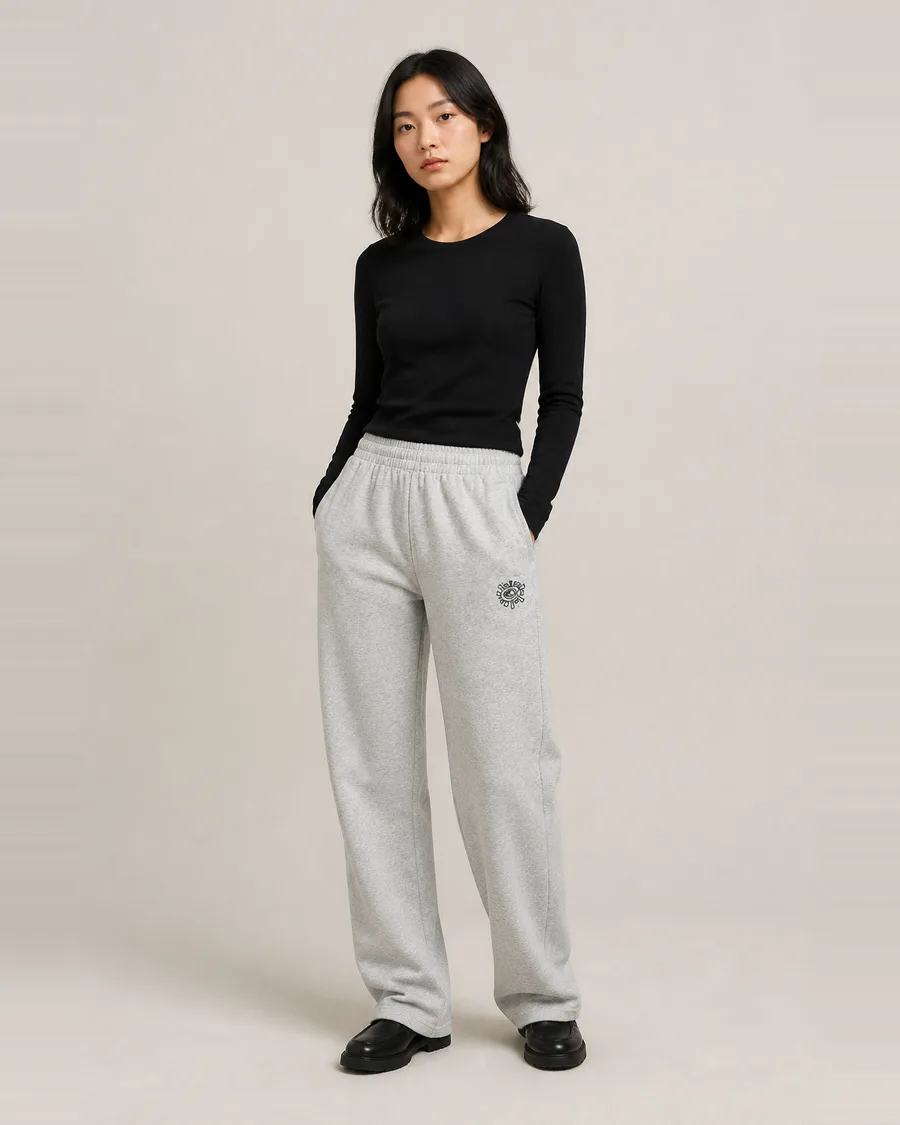 Fleece Straight Pants