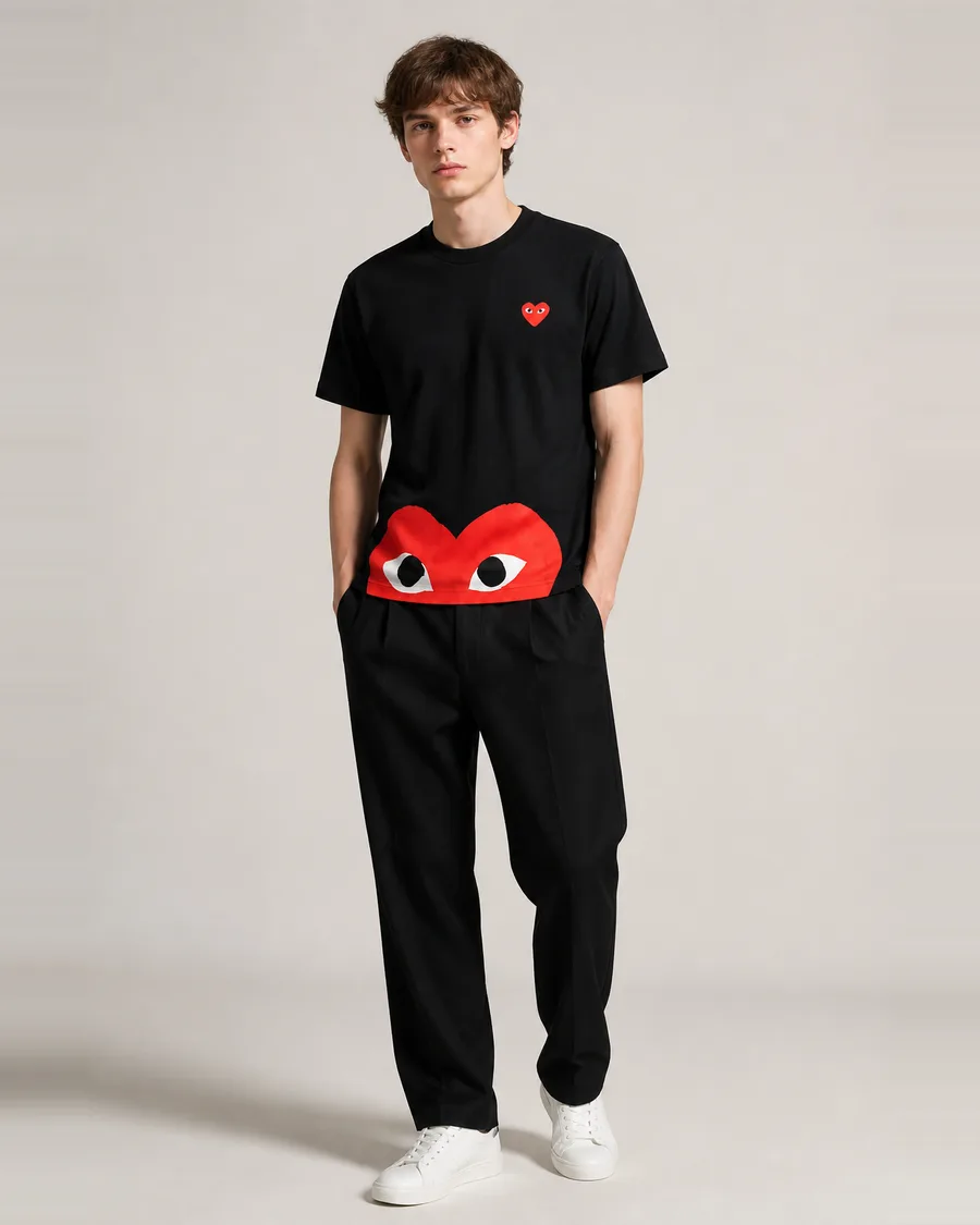 CDG PLAY T-shirt TEE